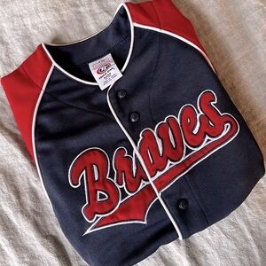 Vintage Atlanta Braves Jeff Francoeur “Frenchy” Youth Jersey medium